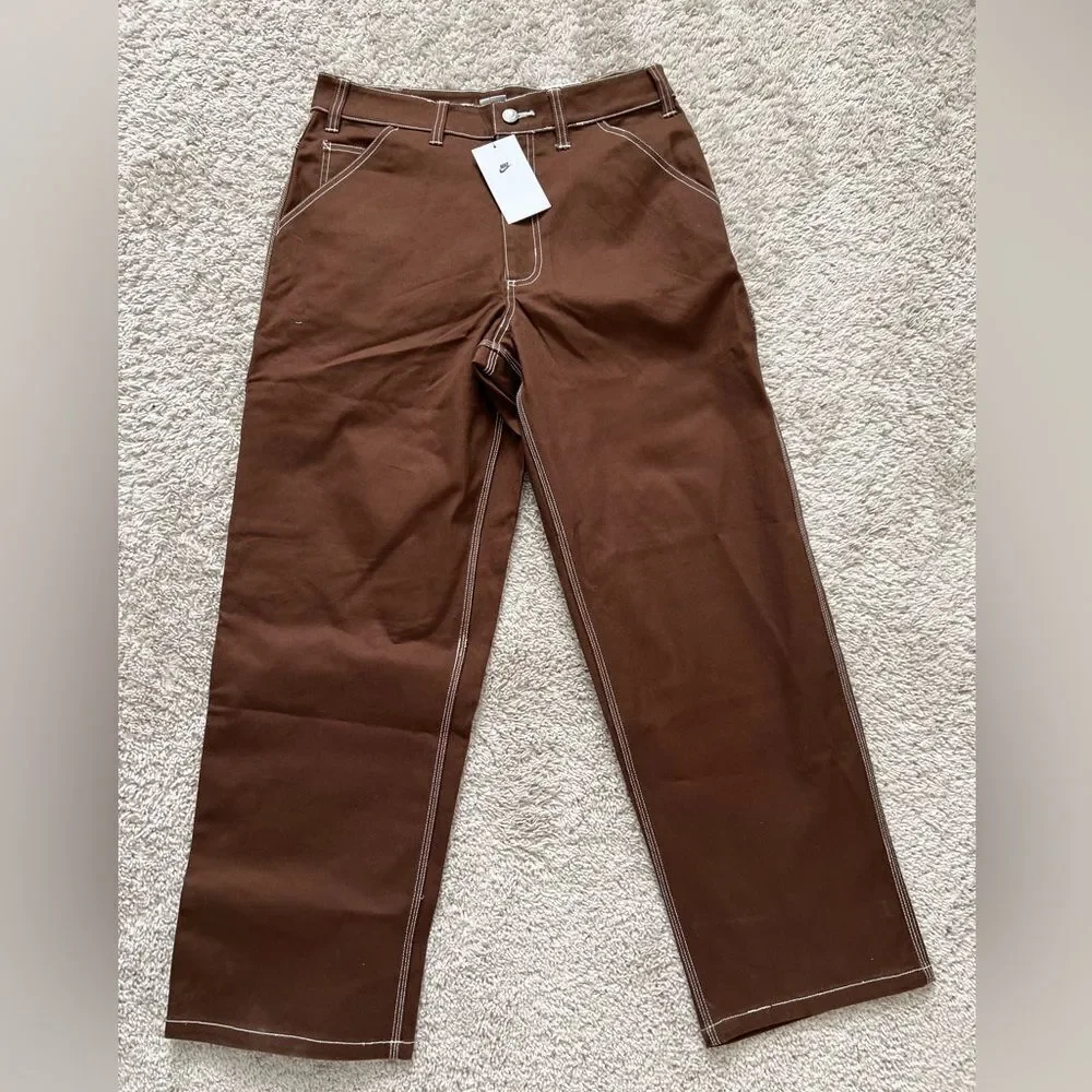 Nike Life Straight Leg Carpenter Pants Cacao Wow